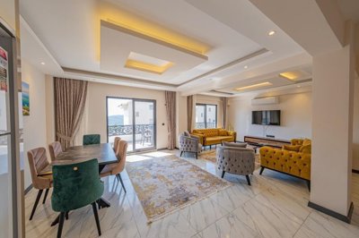 Blissful Fethiye Property For Sale In Ovacik – Lounge and dining area