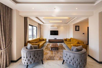 Blissful Fethiye Property For Sale In Ovacik – Furnished lounge