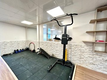 Alanya Apartment For Sale 300m From The Beach In Mahmutlar – Communal gym