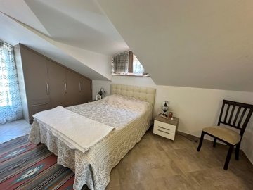 A Pretty Dormer Bungalow For Sale In Dalyan - Second bedroom, upper floor