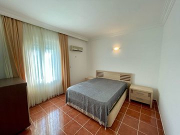 Sea & Castle View Investment Property For Sale In Kargicak, Alanya - Second double bedroom