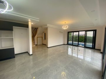 Cutting Edge Detached Kusadasi Villa For Sale - Open-plan living space
