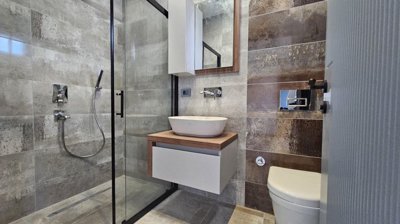 State Of The Art Villa In Kusadasi For Sale With Sea Views Near The Beach - Luxury bathrooms