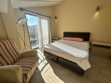 Riverview Property For Sale In Tranquil Dalyan - Third bedroom with balcony