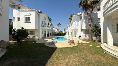 Attractive Detached Villa For Sale in Belek - Social gardens