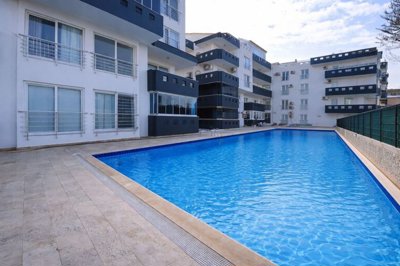 Nature View Apartment For Sale In Hisar, Didim - Complex with a shared pool