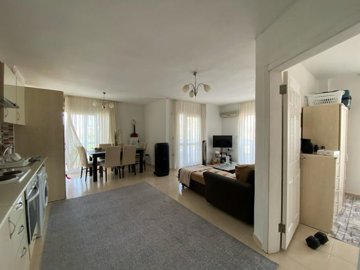 Nature View Apartment For Sale In Hisar, Didim - Kitchen and lounge