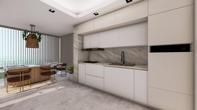 Luxury Investment Properties For Sale In Evrenseki, Side - Stylish fully installed kitchen