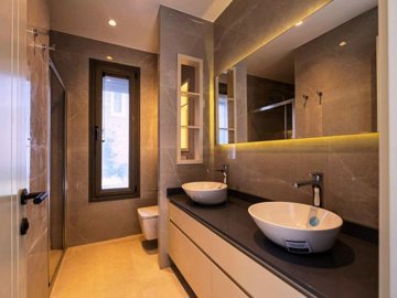 Newly Built Detached Villa For Sale In Bodrum - Luxury bathroom