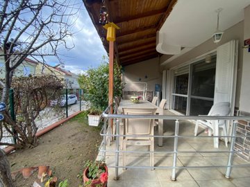 Sea View Three-Bedroom Kusadasi Villa For Sale - Large terrace