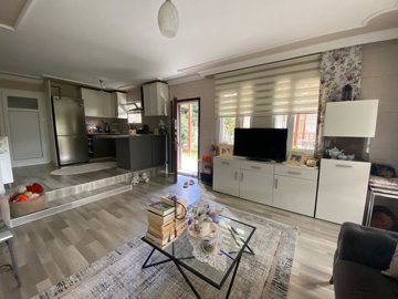 Sea View Three-Bedroom Kusadasi Villa For Sale - Lounge to the kitchen