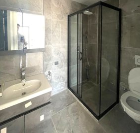 Newly-Built Sea View Alanya Apartment For Sale – Fully fitted stylish shower room