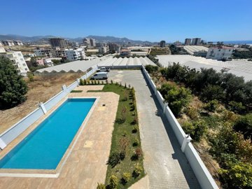 Newly-Built Sea View Alanya Apartment For Sale – Sea and local views from the balcony