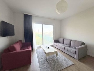 Modern Garden Apartment For Sale In Milas, Mugla - Furnished lounge with garden access