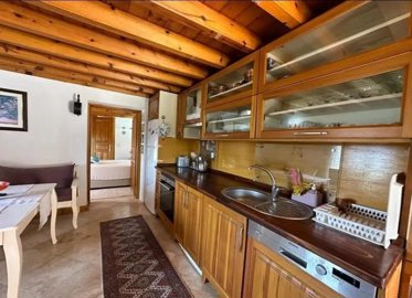 Rural Stone Bungalow For Sale In Fethiye - Fully fitted wooden kitchen