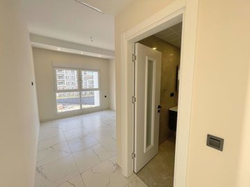 Brand New Apartment For Sale In Alanya - Entering the master bedroom