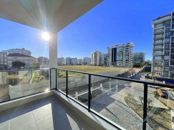 Brand New Apartment For Sale In Alanya - Balcony with complex and local views