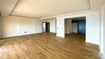 Divine Sea View Penthouse In Kusadasi For Sale - From the lounge to the kitchen and hallway