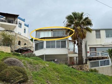 Sea & City View Property For Sale In Bodrum - Position of the apartment