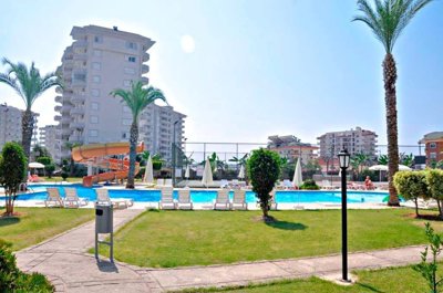 Sizeable Alanya Penthouse For Sale In Cikcilli - Sun terraces and aqua park for kids