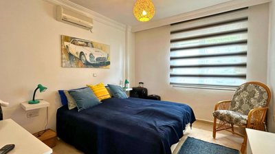 Sea View 4-Bedroom Villa For Sale In Mahmutlar, Alanya – First double bedroom