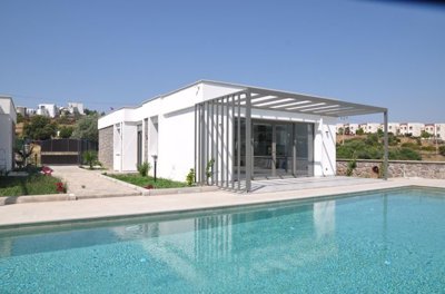 Newly Built, Single-Storey Yalikavak Property For Sale - Main view of the property