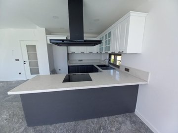 Newly Built, Single-Storey Yalikavak Property For Sale - American-style kitchen