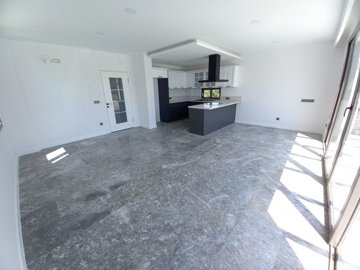 Newly Built, Single-Storey Yalikavak Property For Sale - Spacious open-plan living room