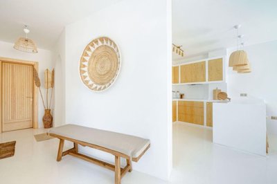 Newly Built Bodrum Villa For Sale In Central Gumusluk - Looking into the kitchen