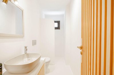 Newly Built Bodrum Villa For Sale In Central Gumusluk - First serene bathroom