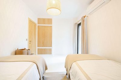 Newly Built Bodrum Villa For Sale In Central Gumusluk - Beautiful twin bedroom