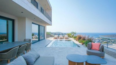 Panoramic Sea View Bodrum Property For Sale - Private pool and terraces