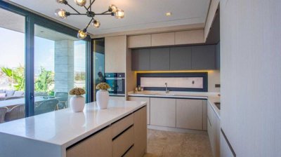 Panoramic Sea View Bodrum Property For Sale - Modern fully fitted kitchen