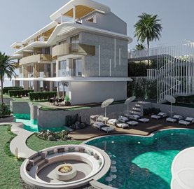 Desirable Kalkan Apartment For Sale - Garden apartment