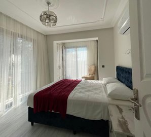 Luxury Detached Villa For Sale Near Calis - Bedroom with balcony