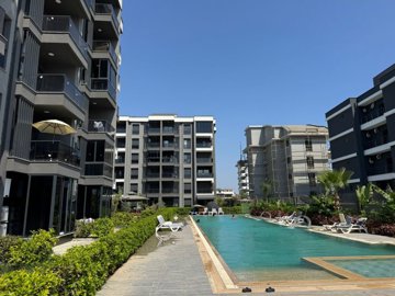 Brand New Property For Sale In Antalya - Large social sunbathing terraces