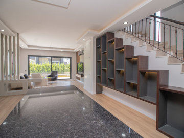 Outstanding Villa For Sale In Antalya - Staircase and lounge