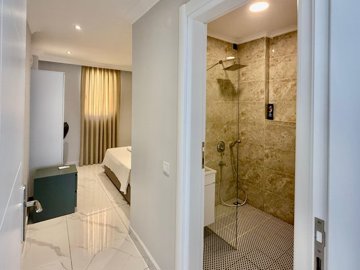 Sea View Kalkan Property For Sale - Double bedroom with an ensuite