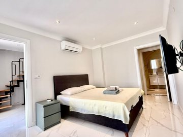 Sea View Kalkan Property For Sale - Stylish first double bedroom