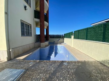 Impressive Semi-Detached Villa For Sale In Didim – Pool and terrace