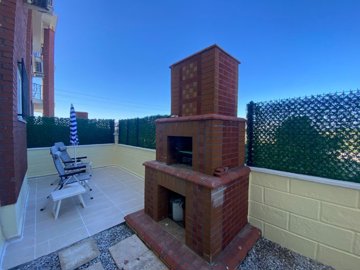 Impressive Semi-Detached Villa For Sale In Didim – Stone-built BBQ