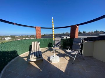 Impressive Semi-Detached Villa For Sale In Didim – Sunlit second terrace