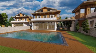 Appealing Fethiye Villa For Sale - Huge sun-drenched terraces