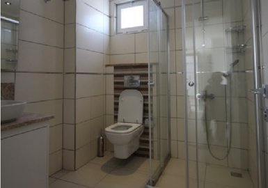 Sea View Duplex Apartment in Side - Family shower room