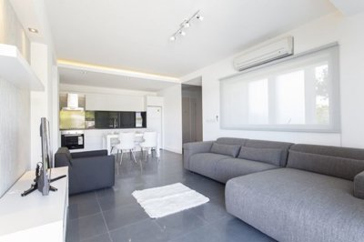 Side 2-Bed Luxury Penthouse - Modern fitted kitchen