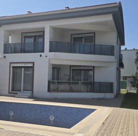Modern Villa For Sale in Belek, Antalya With A Private Pool - Private swimming pool and terrace