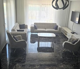 Modern Villa For Sale in Belek, Antalya With A Private Pool - Light and airy lounge