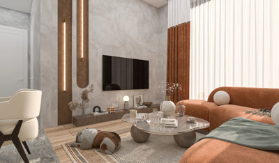 Newly Built Apartments For Sale In Kadriye, Belek - Bright and airy lounge