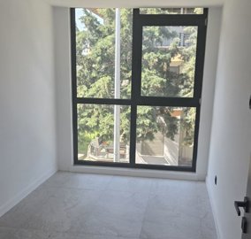 Modern Villa For Sale In Belek, Antalya - Floor-to-ceiling window in the bedroom