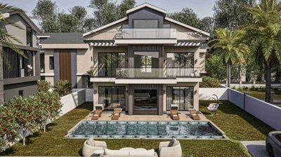 Lavish Newly Built Fethiye Villa For Sale - Beautiful villa with a private pool